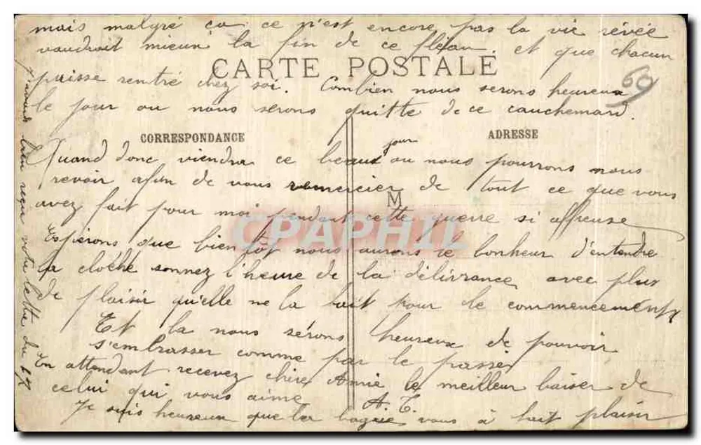 Bombardeerde huis - Créil (Oise) — De Grote Oorlog 1914-15 — Fot-Express, n°325 - Achterkant