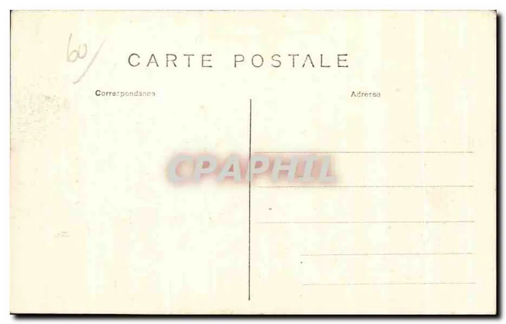 Noyon — La Rue de Paris — 1919 — Bille, Photo-Editeur, Fontenay-s-Bois - Rückseite