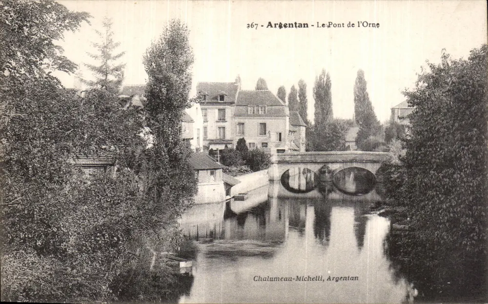 Argentan - O Ponte da Orne — Chalumeau-Michelli, Argentan - Frente