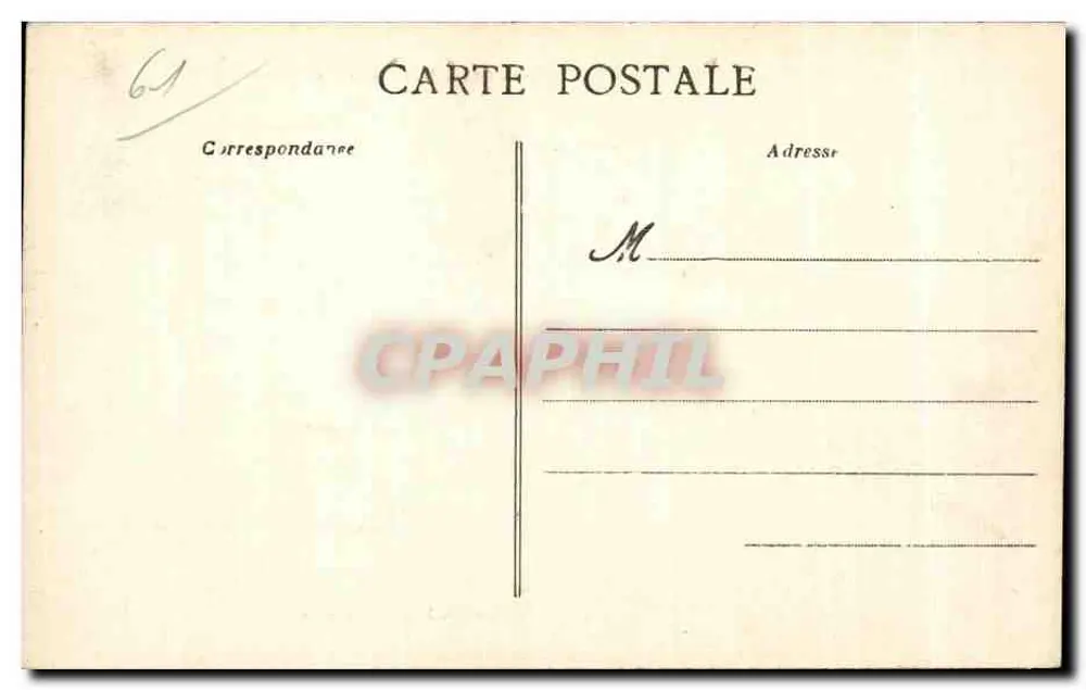 Argentan - O Ponte da Orne — Chalumeau-Michelli, Argentan - Verso