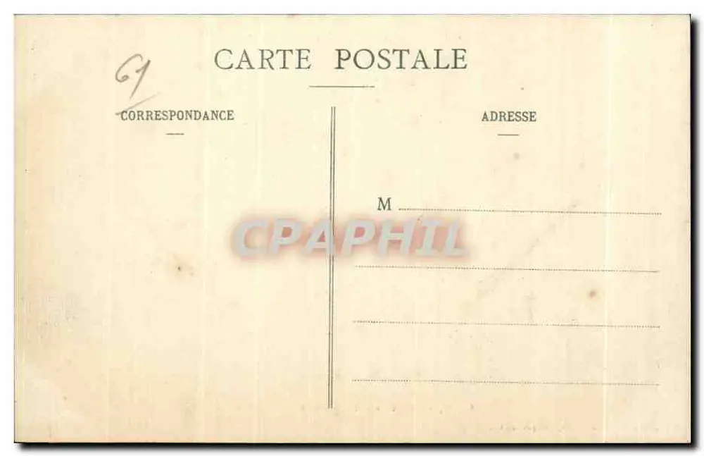 Alençon - Il Calvario, Piazza della Piramide — Maison des Magasins Réunis, Alençon, editore - Verso