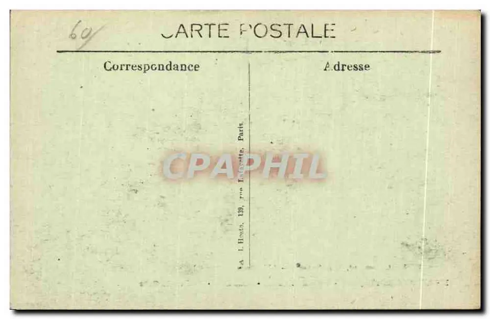 Morte Fontaine (Oise) - Parco di Vallière - Sotto Bosco - Rocce di Gesso — Edizione Le Bernard, Morte Fontaine - Verso