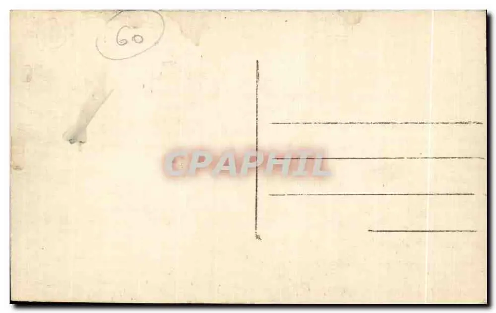 Senlis — Ruínas do bombardeio de 1914 — Coleção P.R. n° 178 - Verso