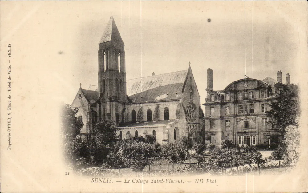 Senlis — Het Klooster van Sint-Vincent — ND Phot - Voorkant