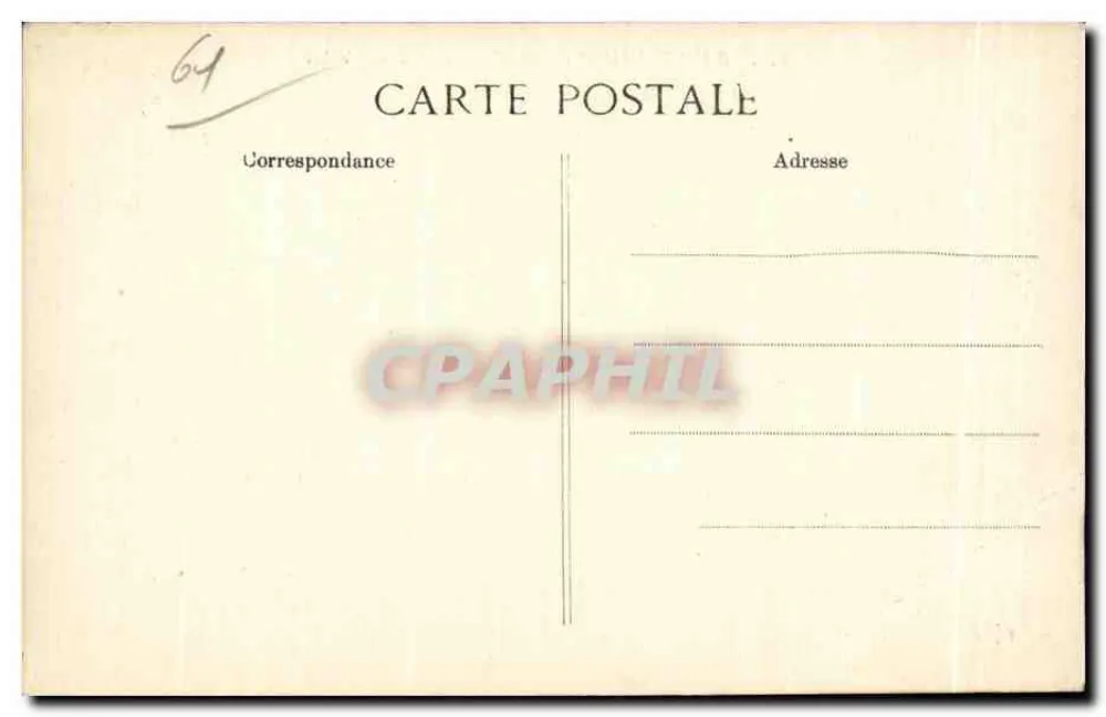 Bagnoles-de-l'Orne — Das Casino und der See — n° 156 - Rückseite