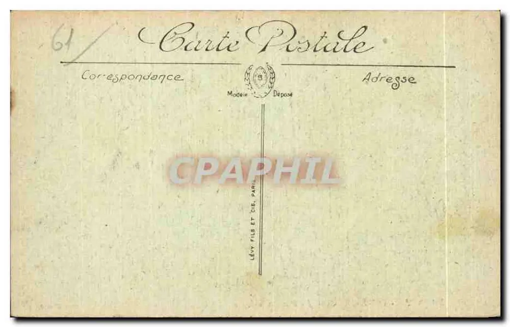 Bagnolles-de-l'Orne — Die Pension Beausite — Edition Matte - Rückseite
