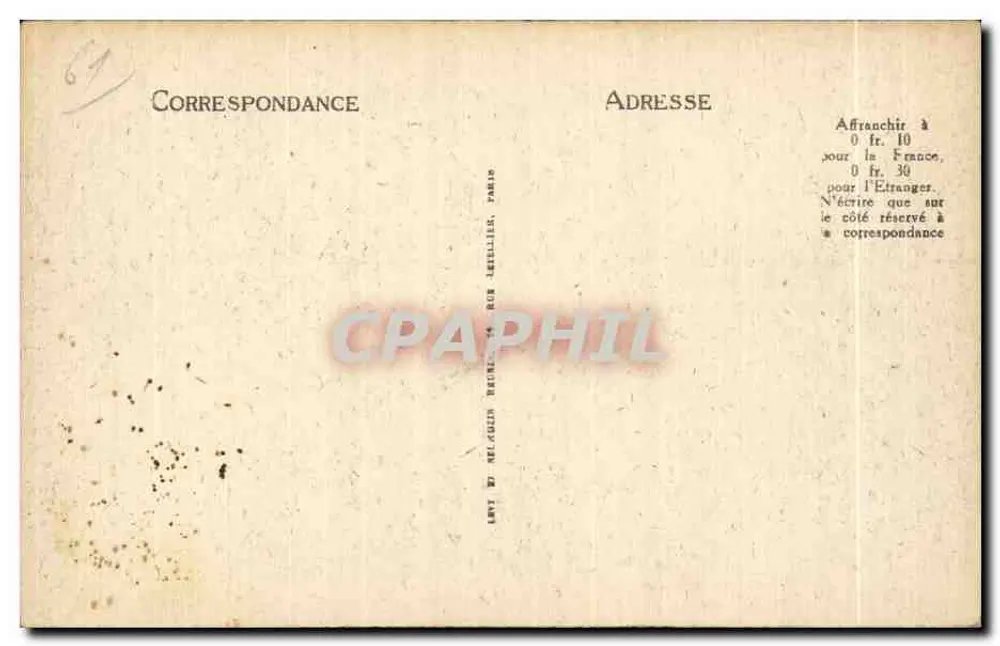 Bagnoles-de-l'Orne — Ein Eck des Sees — LL - Rückseite