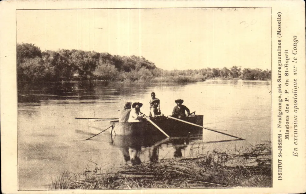 Exkursion der P. du St-Esprit nach Neufgrange (Moselle) — Institut St-Joseph — Apostolische Missionen in Kongo - Vorderseite