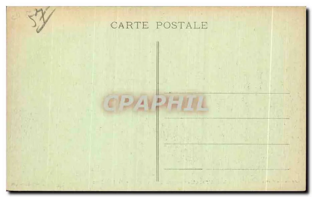 Château-Salins - Interior da Igreja — Edit. Eugène Pierren - Verso