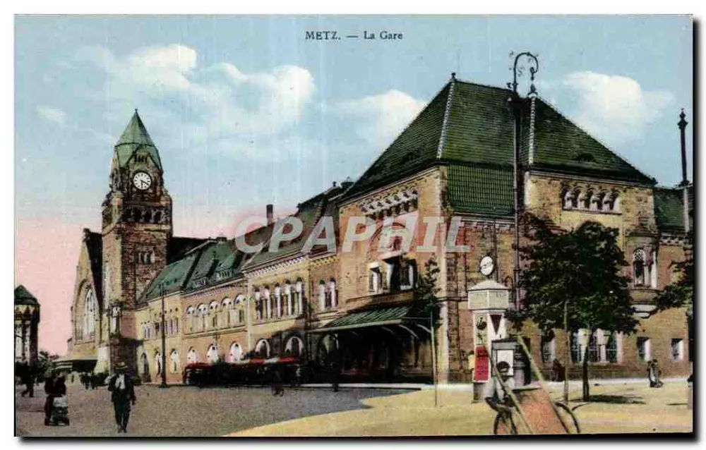 Metz — A Estação — Edição Hecker-Queuleu - Frente