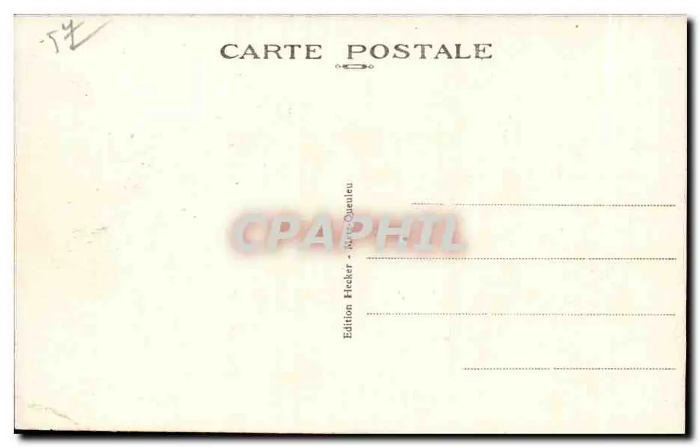 Metz — A Estação — Edição Hecker-Queuleu - Verso