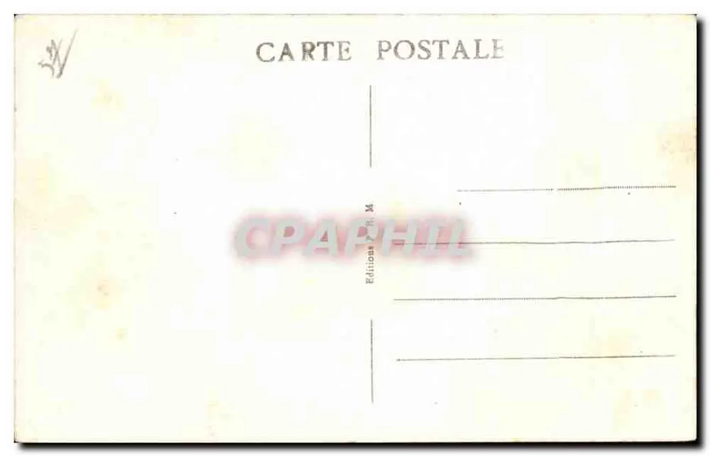 Metz - Ansicht vom Jardin Boufflers — 54. — Editions R. M. - Rückseite