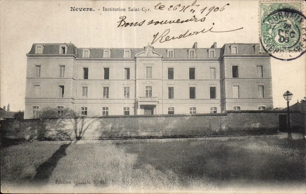 Nevers - Instytucja Saint-Cyr — Wydanie specjalne N.G. - Awers