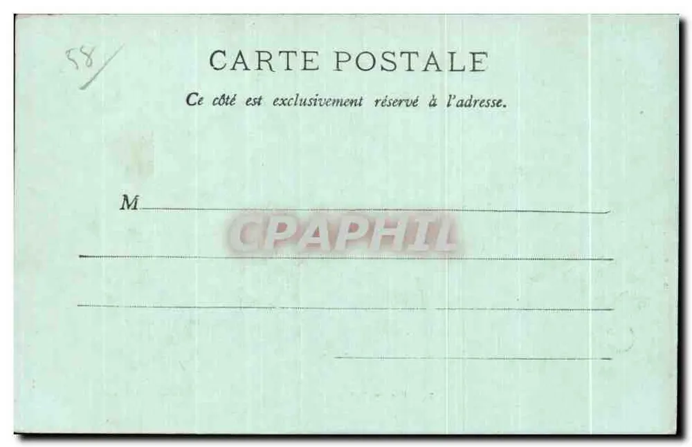Nevers - Palácio Ducal — Lib. Th. Ropileau, Nevers, n°2 - Verso