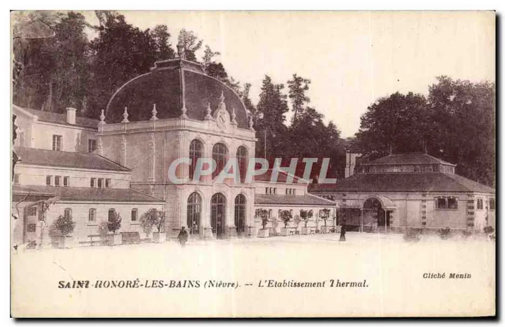 Saint-Honoré-les-Bains (Nièvre) — Das Thermalbad — Cliché Menin - Vorderseite