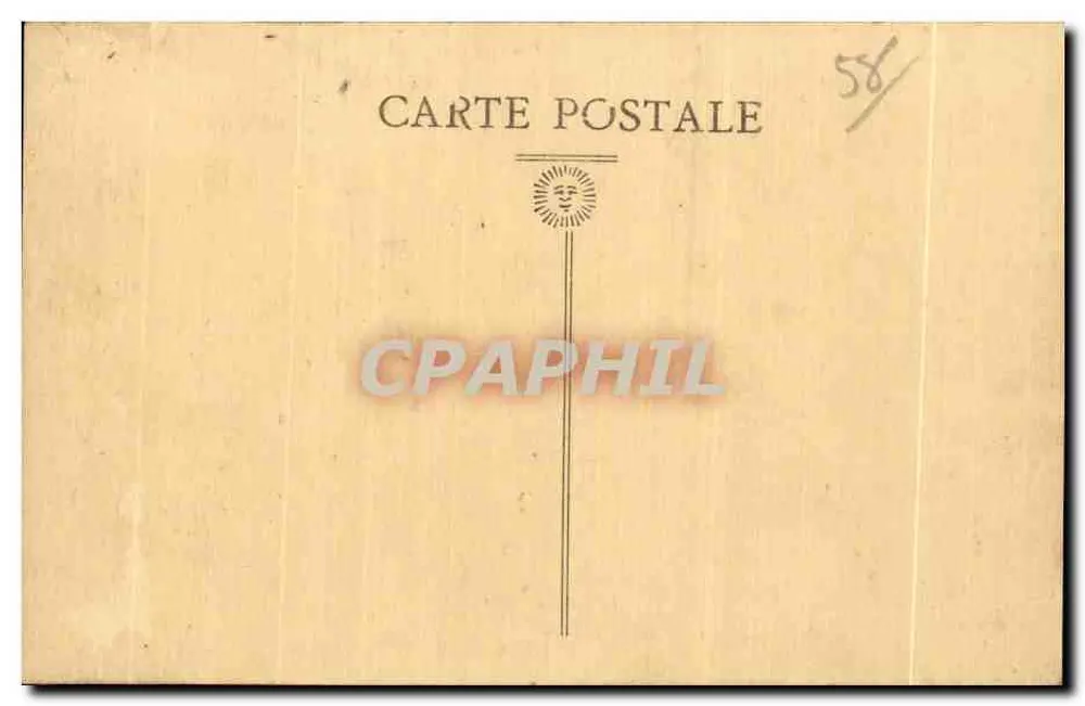 St-Honoré-les-Bains (Nièvre) — O castelo de Menagné — Edit. Paynaud - Verso