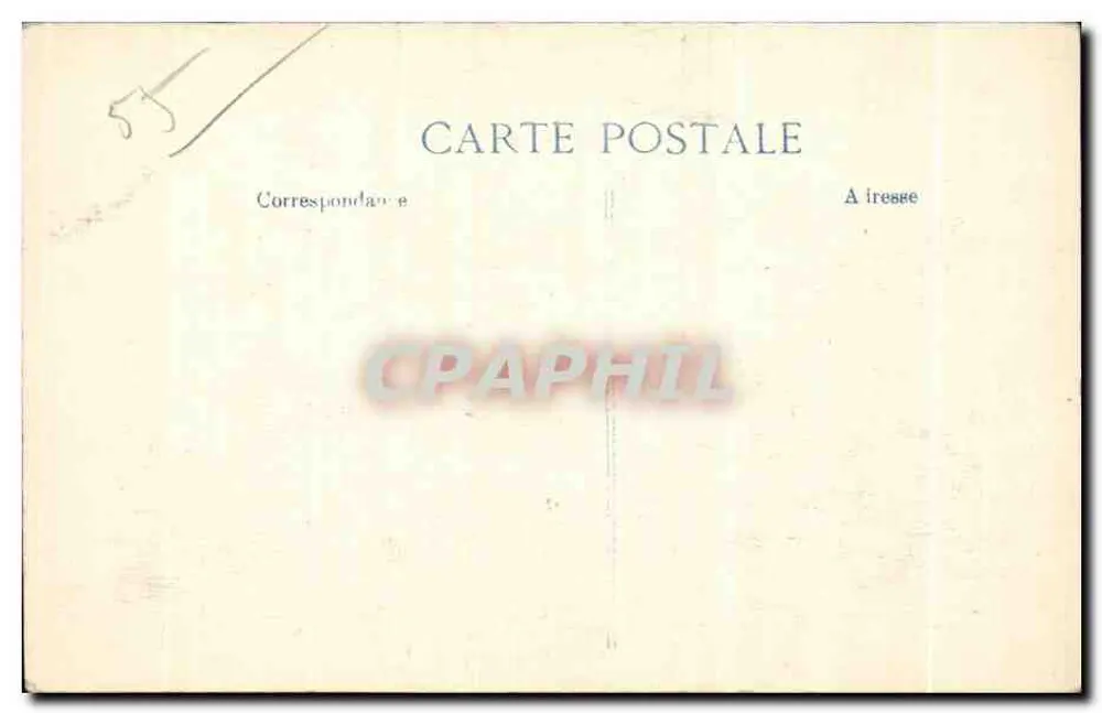 Vaucouleurs — Innenansicht der Kapelle Castraille — J. Kennel, Vaucouleurs - Rückseite