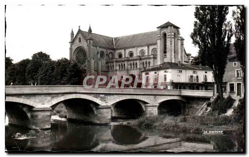 Bar-le-Duc — Der Brücke und die Kirche Saint-Jean — Éditions André Leconte - Vorderseite