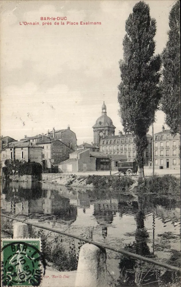Bar-le-Duc — Der Ornain in der Nähe der Place Exelmans — Verlag Bar-le-Duc - Vorderseite
