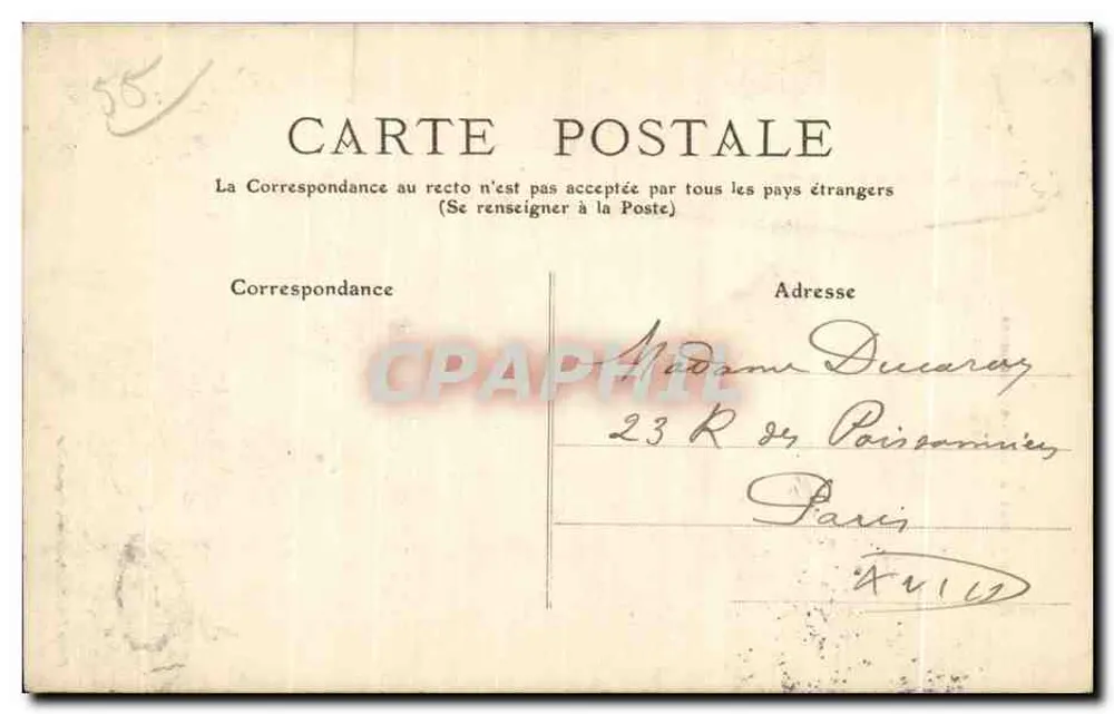 Bar-le-Duc — Der Ornain in der Nähe der Place Exelmans — Verlag Bar-le-Duc - Rückseite