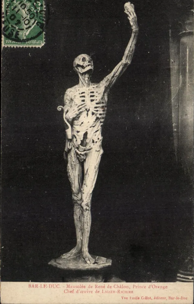 Mausoleum von René de Châlon, Prinz von Orange — Meisterwerk von Ligier-Richier — Émile Collot, Verlag, Bar-le-Duc - Vorderseite