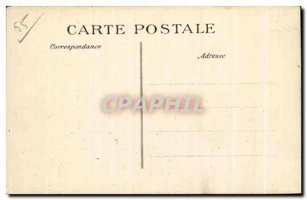 Schlacht an der Marne — Ruinen von Brabant-le-Roi — O.J. n°74 - Rückseite