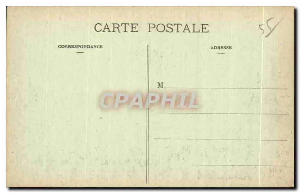 Bouconville (Meuse) bombardiert — Der Krieg in Lothringen — Verdolle & Briquet, Verleger, Togliatti - Rückseite