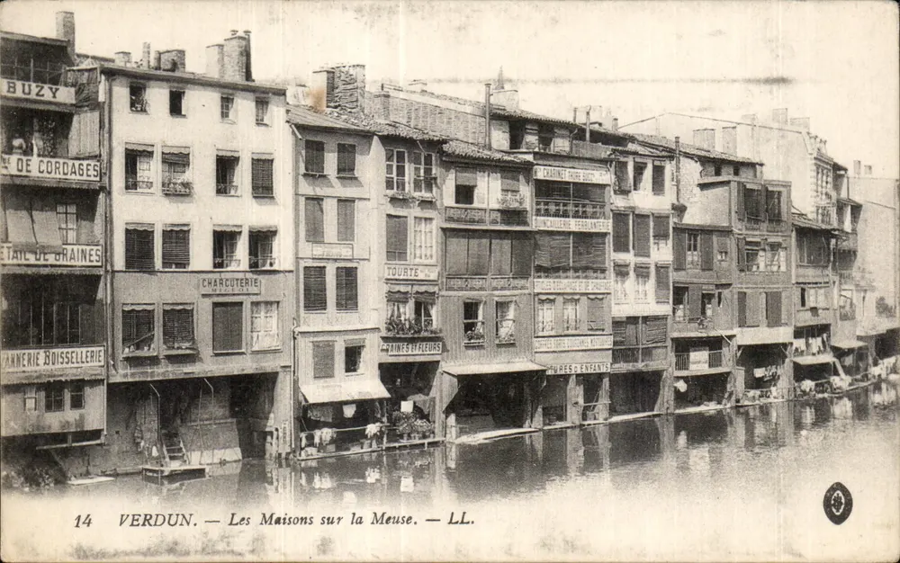 Verdun — Domki nad Mezą — LL. - Awers