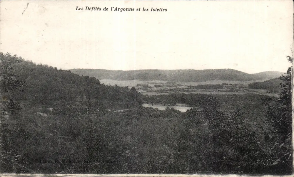 Die Durchgänge der Argonne und die Islettes — Verleger R. Mollard, Sce. Drucker - Vorderseite