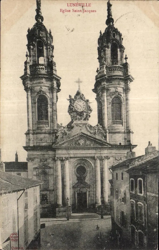 Lunéville — Igreja de São Jacó — Quarrain, n° 148 - Frente