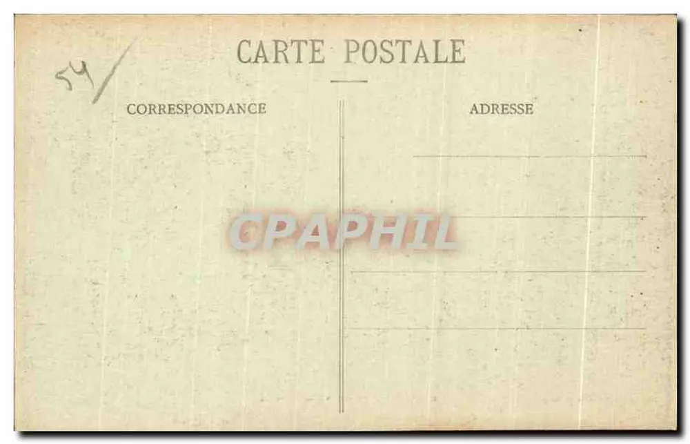 NANCY - Praça e Rua Stanislas — Impreunidas de Nancy, n°4 - Verso