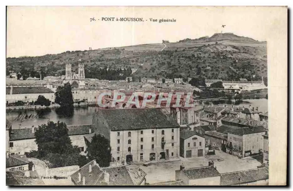 Pont-à-Mousson — Vista geral — editor R. Ruhel - Frente