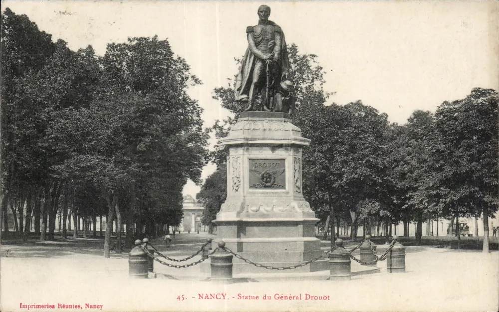 NANCY — Beeld van Generaal Drouot — Imprimeries Réunies, Nancy, n°45 - Voorkant