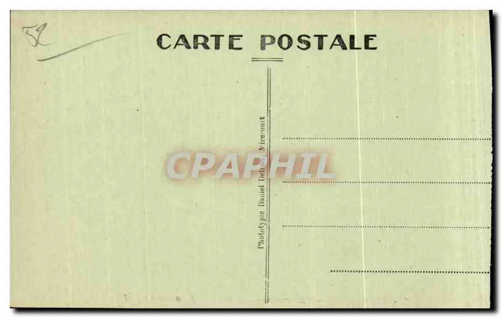 Chaumont — Panorama — Rue Victoire-de-la-Marne — D. D. - Rückseite