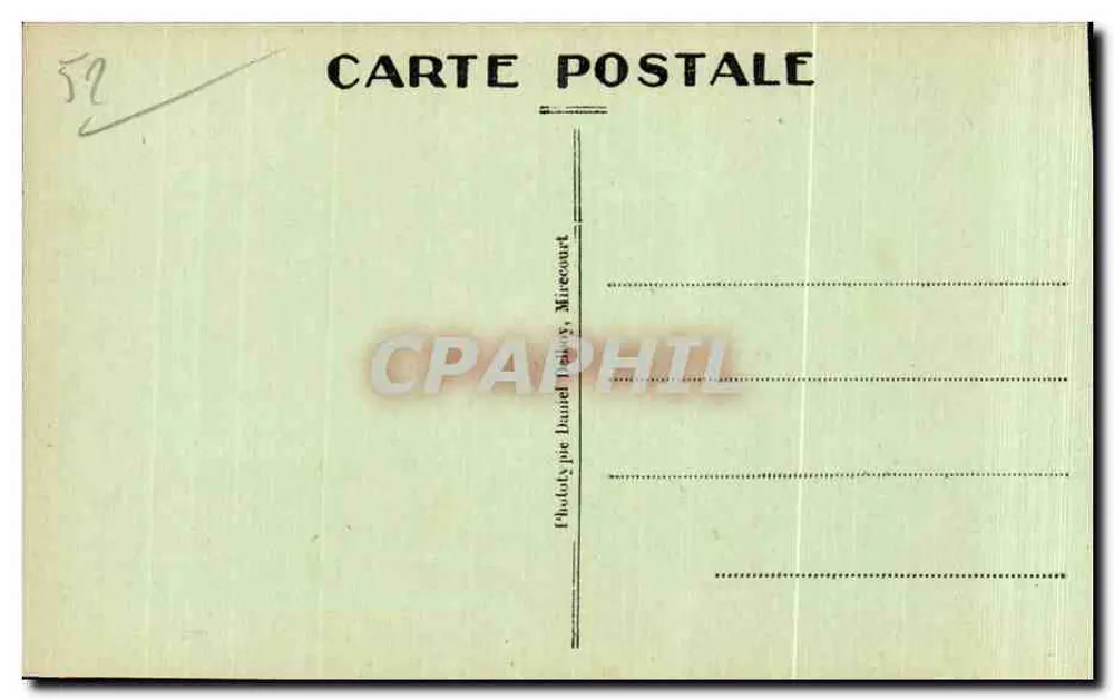 Chaumont — As Promenades — D. D. - Verso