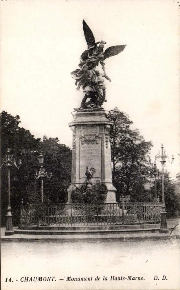 Chaumont — Monument da Haute-Marne — D. D. - Frente
