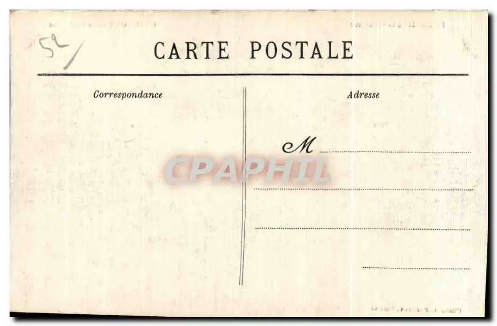 Chaumont — Le Boulingrin — Cliché A. POUATROY, Editor - Verso