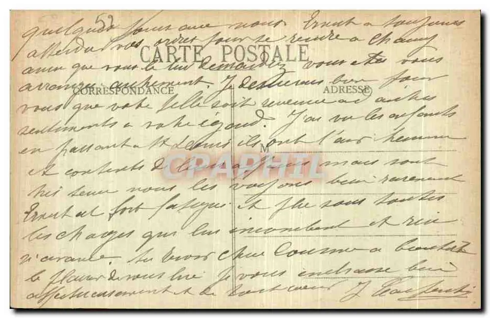 Bourbonne-les-Bains — Vista geral — editor não identificado, número de série 1 - Verso