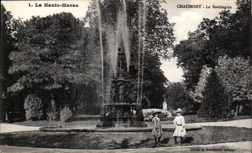 Chaumont - Der Boulingrin — Die Haute-Marne — Cliché A. Pourtoy, Verlag - Vorderseite
