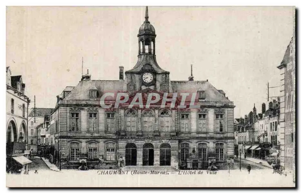 Chaumont (Haute-Marne) — Das Rathaus - Vorderseite