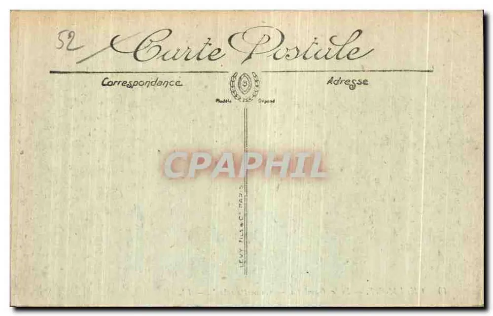 Chaumont — Écoles Gambetta — LL - Rückseite