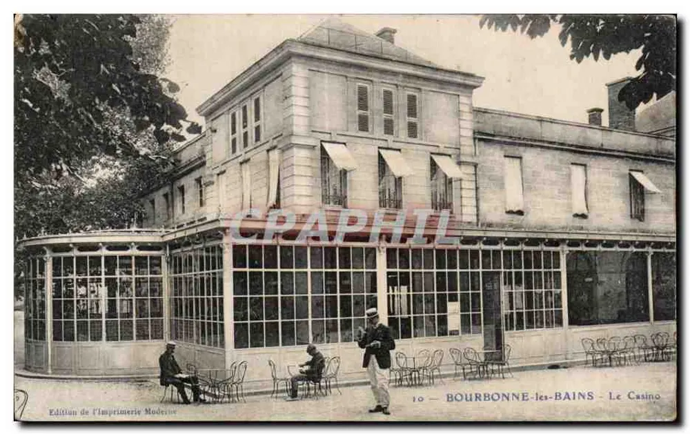 Bourbonne-les-Bains - O Casino — Edição da Imprensa Moderna, n°10 - Frente