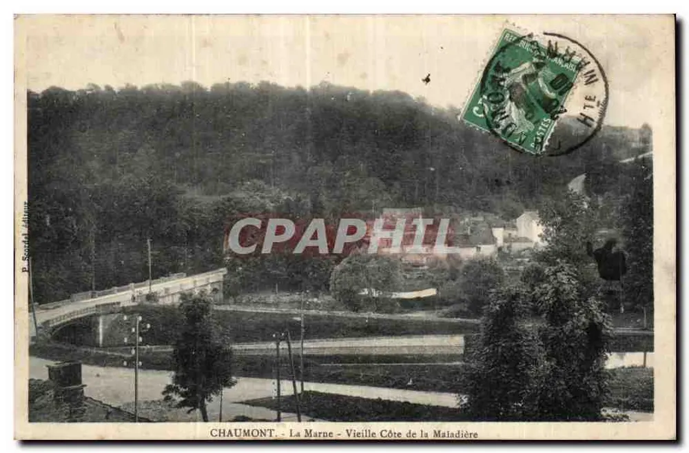 Chaumont - La Marne - Alte Straße der Maladière — Verlag P. Sandhi - Vorderseite