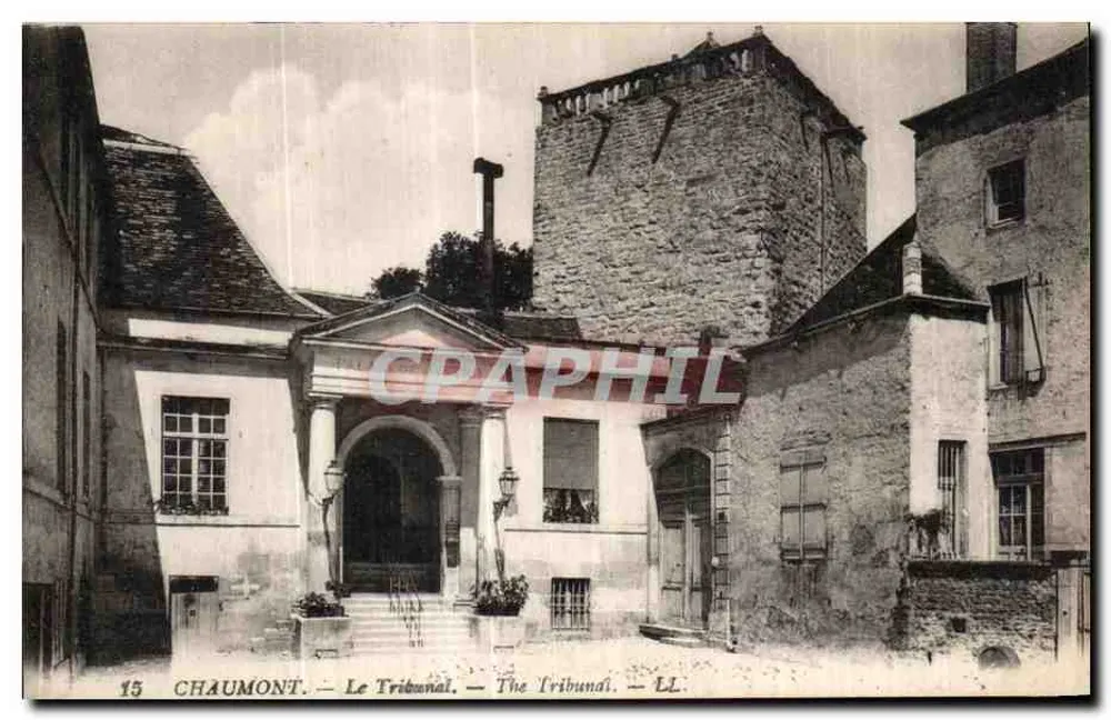Chaumont — O Tribunal — editor LL, n° 15 - Frente