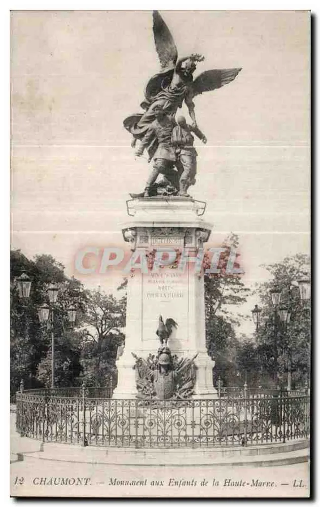 Chaumont — Denkmal für die Kinder der Haute-Marne — LL. - Vorderseite