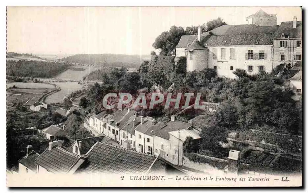 Chaumont — Schloss und Viertel der Gerber — Verlag LL - Vorderseite