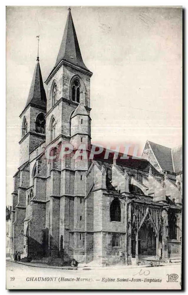 Chaumont (Haute-Marne) — Chiesa di San Giovanni Battista — ND.ROT. n°79 - Recto