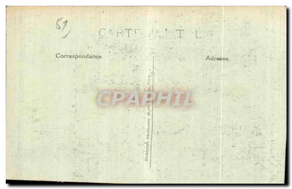 La Neuville-au-Pont - Die Kirche — Umgebung von Ste-Mène-Hould — Phot-Express - Rückseite