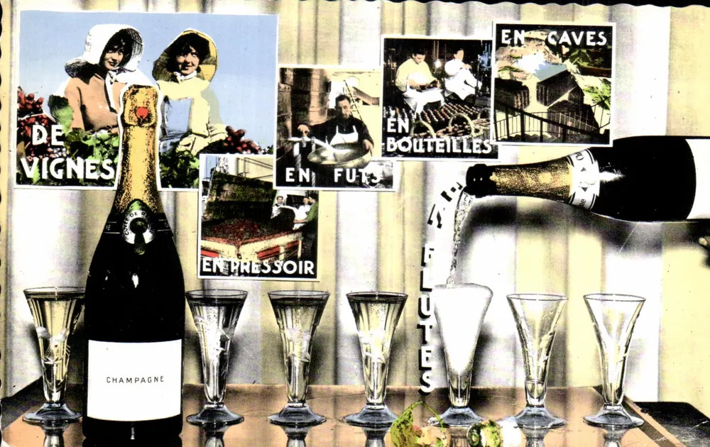 Champagne — Productieproces — Uitgaven "De Cigogne" - Voorkant