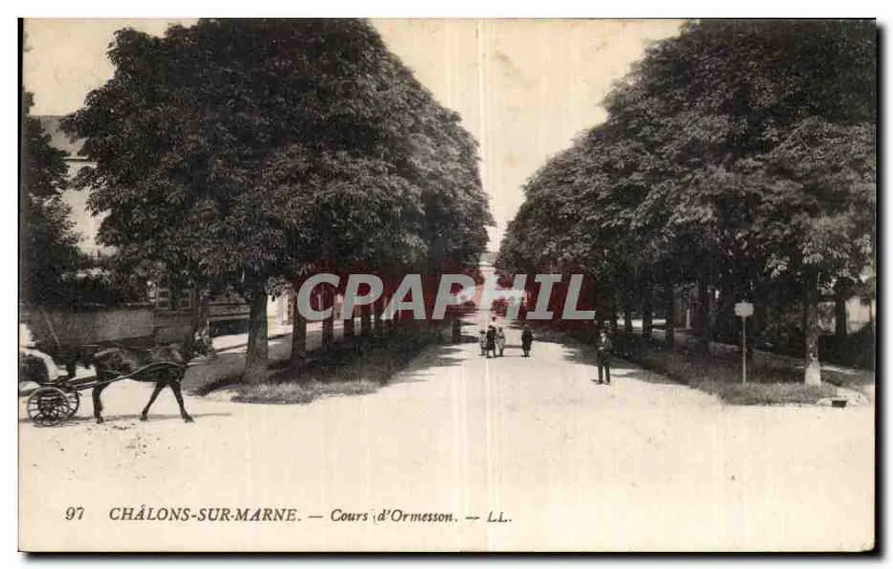 Châlons-sur-Marne — Cours d'Ormesson — LL. — n°97 - Awers